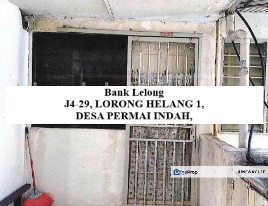Bank Lelong Rumah Pangsar : J4- 29, LORONG HELANG 1, DESA PERMAI INDAH, MK 13, 11700, GELUGOR, Pulau Pinang., Penang, Sungai Dua (Island)