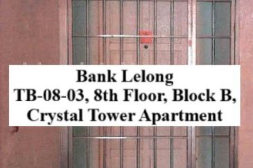 Pangsapuri Kristal (Crystal Tower), Taman Bukit Indah