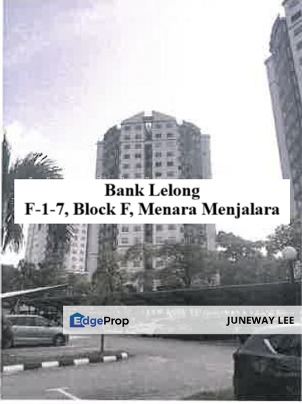 Bank Lelong Apartment Menjalara :  F-1-7, Block F, Menara Menjalara, Jalan 1/62B, Bandar Sri Menjalara, 52200, Kuala Lumpur, Wilayah Persekutuan Kuala, Kuala Lumpur, Bandar Menjalara