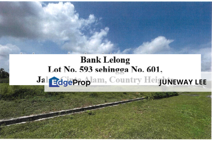 Bank Lelong 4 acres Land Country Heights Kajang : Lot No. 593 sehingga No. 601, Jalan Cinta Alam, Country Heights Kajang, 43000, Kajang, Selangor., Selangor, Country Heights