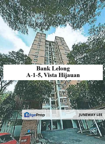 Bank Lelong Condo Bandar Sg Long : A-1-5, VISTA HIJAUAN, BANDAR SUNGAI LONG (R/PANGSA), 43000, KAJANG, Selangor., Selangor, Kajang