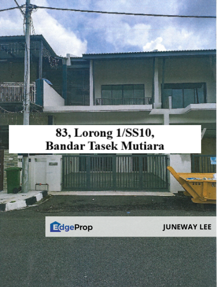 Bank Auction 2 Story Terraced House : 83, Lorong 1/SS10, Bandar Tasek Mutiara, 14120, Simpang Ampat, Pulau Pinang., Penang, Simpang Ampat