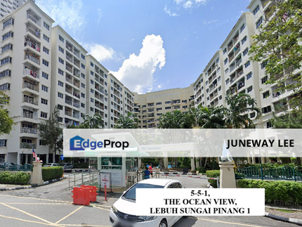 Bank Auction The Ocean View Apartment : 5-5-1, THE OCEAN VIEW, LEBUH SUNGAI PINANG 1, 11600, JELUTONG, Pulau Pinang., Penang, Georgetown