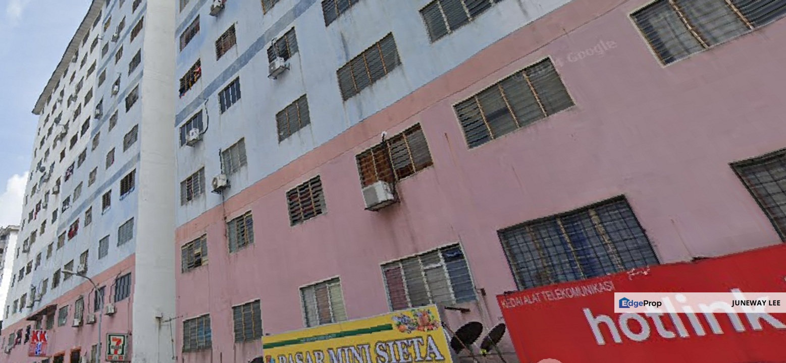 Bank Auction Low Cost Flat : G8-08-14, Blok G, Pangsapuri Angsana, Persiaran Mewah, USJ 1, 47620, Subang Jaya, Selangor., Selangor, USJ