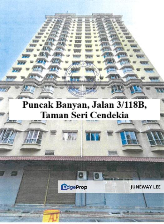 Puncak banyan Condominium, Cheras, Kuala Lumpur : B-12-11, Block B, Puncak Banyan, Jalan 3/118B, Taman Seri Cendekia, 56000, Kuala Lumpur, Kuala Lumpur, Cheras
