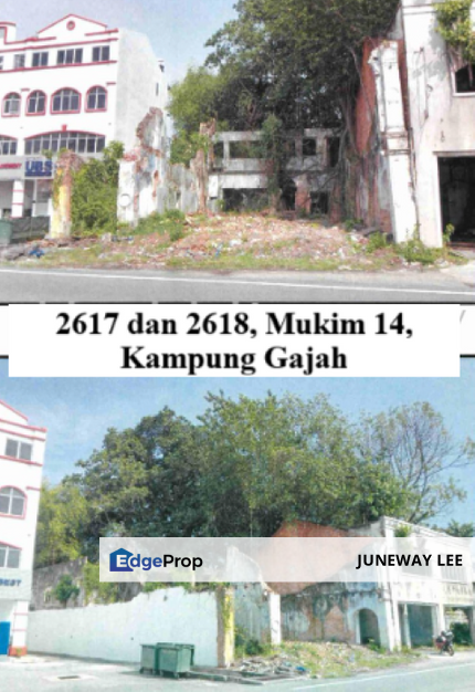 Bandar Butterworth, Butterworth, Penang : 2 Plot Commercial Land - 2617 dan 2618, Mukim 14, Kampung Gajah, 12200, Butterworth, Pulau Pinang., Penang, Butterworth