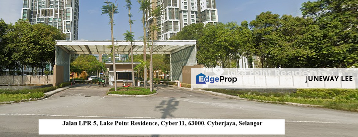 Lake Point Residence, Cyberjaya, Selangor : 43, Jalan LPR 5, Lake Point Residence, Cyber 11, 63000, Selangor., Selangor, Cyberjaya