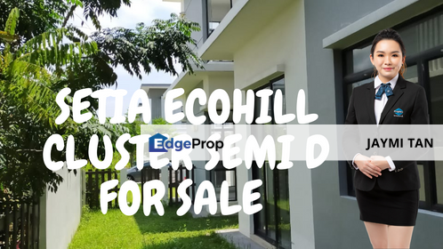 Setia Ecohill Semenyih Double Storey Cluster Semi D for sale, Selangor, Semenyih