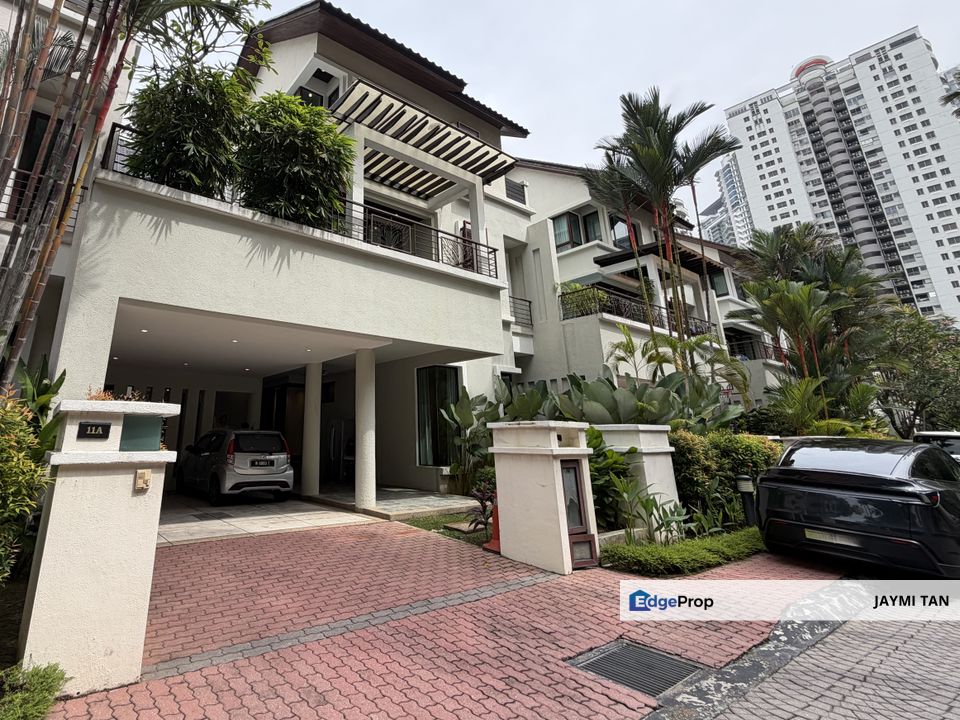 Villa Mont Kiara 3 Storey Link Bungalow For Sale, Kuala Lumpur, Mont Kiara