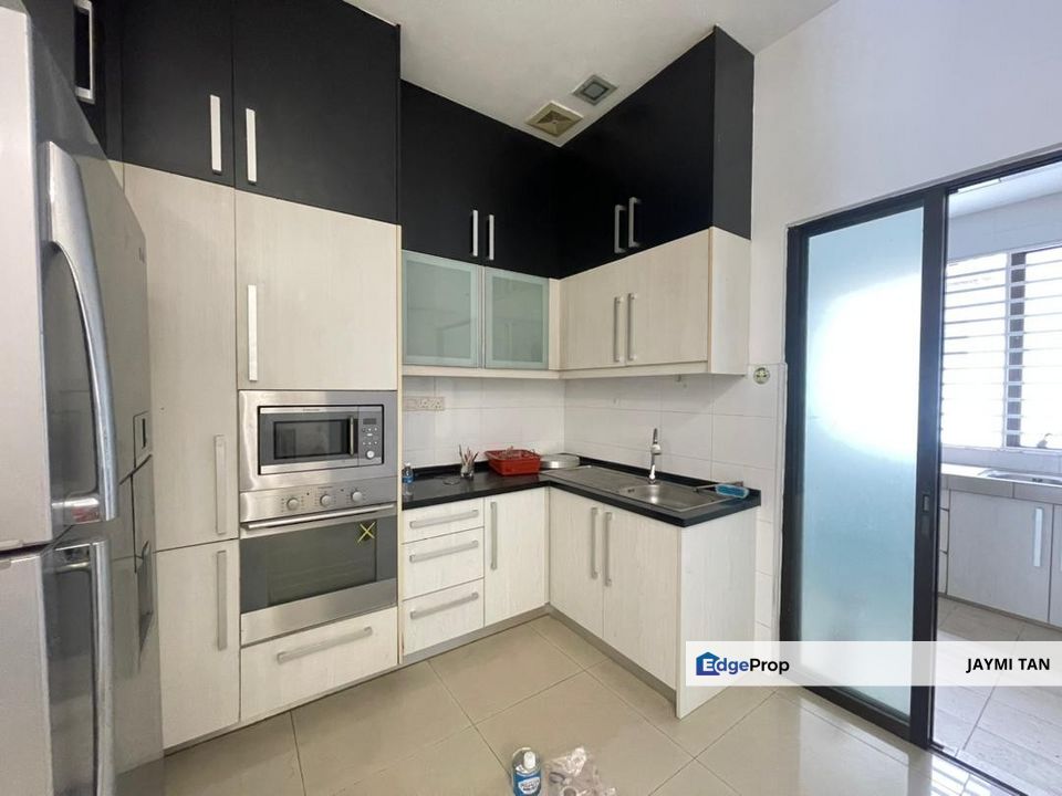 Mutiara Bukit Jalil Partial Furnished 3 Storey Superlink For Rent, Kuala Lumpur, Bukit Jalil