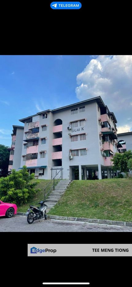 Taman Rinting, Jalan Balau flat, 3 bedroom unit, Johor, Masai