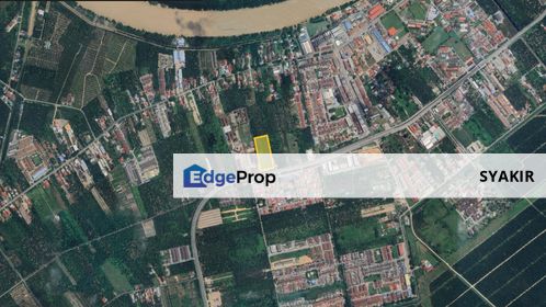 Freehold Malay Reserve Commercial Zoning Land, Besides Main Road, Selangor, Sabak Bernam