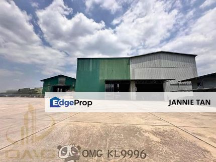  Rm37mIL Jenjarom Heavy Industrial Warehouse Factory  3.9687 acres (172,876.57 sqft) !!, Selangor, Jenjarom