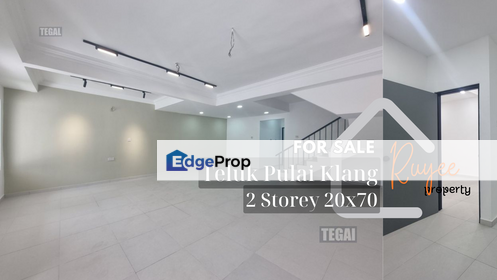 Facing Parking! Full Reno Extend! 20x70 Teluk Pulai 2 Storey House Klang!, Selangor, Klang