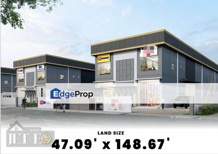 Jenjarom New Project Factory Launching Cluster Semi D Factory ( Y309 ) Freehold with Strata Title & Medium Industrial Area, Selangor, Jenjarom