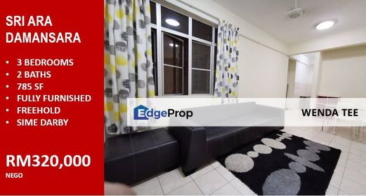 #AFFORDABLE Home 3br2b @ Ara Damansara, Selangor, Ara Damansara