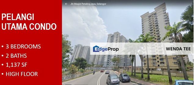 PELANGI UTAMA 3BR NEAR 1-UTAMA MRT NICE UNIT, Selangor, Bandar Utama