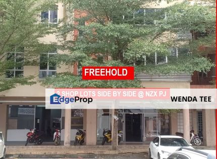 2 SHOPLOTS SIDE BY SIDE 3-STY AT NZX ARA D'SARA PJ, Selangor, Petaling Jaya