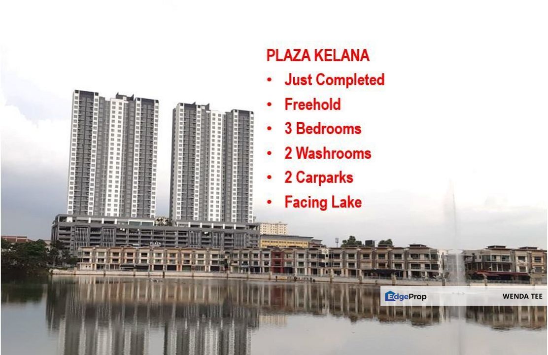 LAKE & GOLF VIEW IN THE HEART OF KELANA for Sale RM581