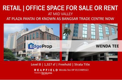 BANGSAR TRADE CENTRE OFFICE SPACE READY FOR MOVE IN, Kuala Lumpur, Pantai