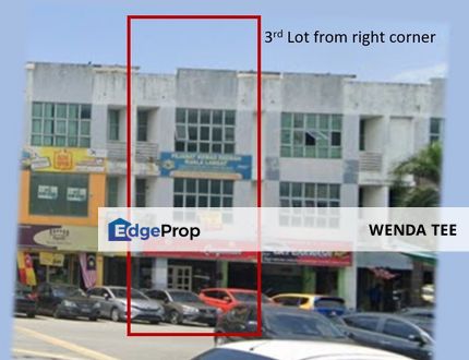 3 Storey SHOPLOT Near MC-D Drive-Thru Banting CBD, Selangor, Banting