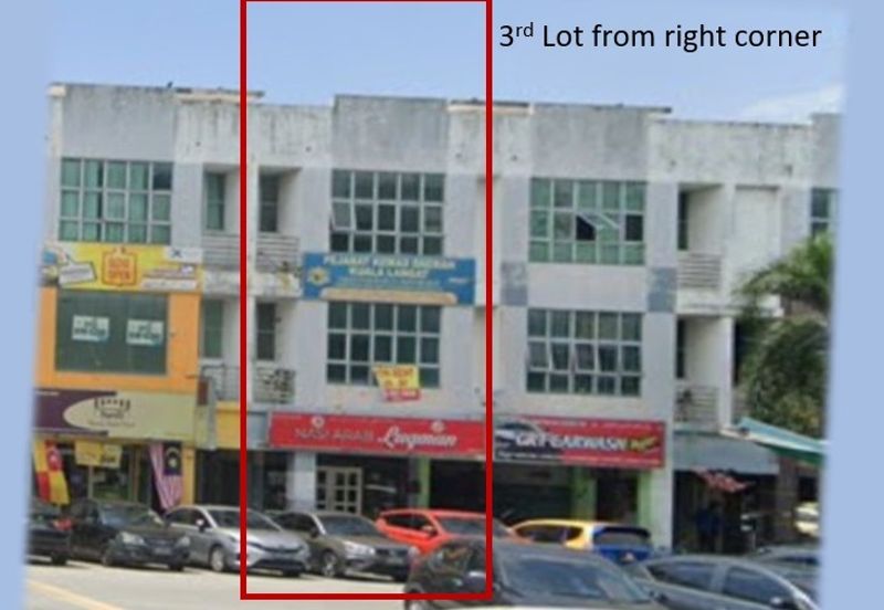 3 Storey SHOPLOT Near MC-D Drive-Thru Banting CBD