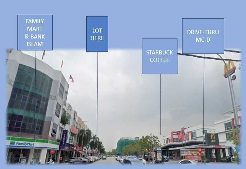 3 Storey SHOPLOT Near MC-D Drive-Thru Banting CBD