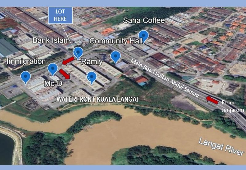 3 Storey SHOPLOT Near MC-D Drive-Thru Banting CBD