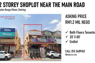 2 Storey SHOPLOT Near Main Road