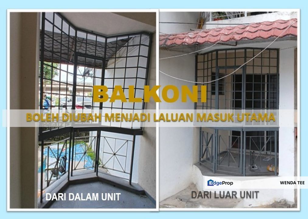 Pangsapuri Unit Tingkat Bawah-Taman Indah Perdana-Kini Diubah Suai, Selangor, Kepong