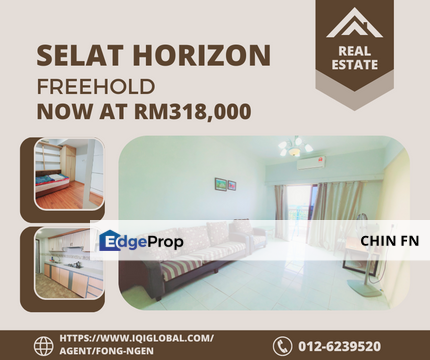 Freehold Condo for Sale Selat Horizon Klebang Melaka 24 hour Security Swimming Pool, Melaka, Klebang