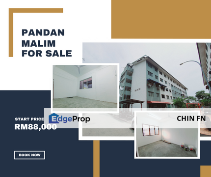 Good for Investment Deposit Only RM1000 Full Loan Newly Refurbish Pandan Malim Lorong Pandan Melaka, Melaka, Melaka Tengah