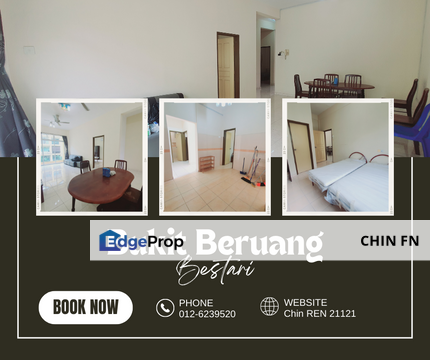 University View Condo for Sale Fully Furnish Freehold Bukit Beruang Bestari nr MMU UTeM Melaka, Melaka, Bukit Beruang