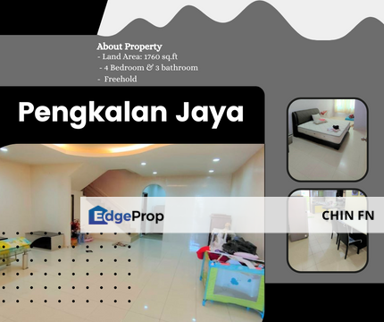 Freehold 2 Sty Teres House for Sale Renovated House Pengkalan Jaya Bukit Katil Melaka, Melaka, Bukit Katil