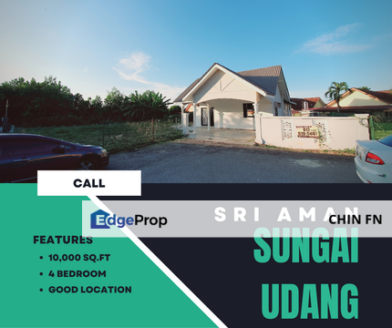 Below Bank Value RM150K 𝐓𝐚𝐦𝐚𝐧 𝐒𝐫𝐢 𝐀𝐦𝐚𝐧 𝐌𝐚𝐬𝐣𝐢𝐝 𝐓𝐚𝐧𝐚𝐡 𝐌𝐞𝐥𝐚𝐤𝐚 Single Storey Bungalow for Sale 10,000 sq.ft Big Land, Melaka, Masjid Tanah