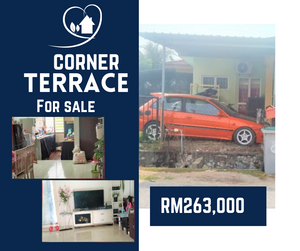 Corner Freehold 1 Sty Teres House for Sale Tmn Seri Gamelan Kuala ...