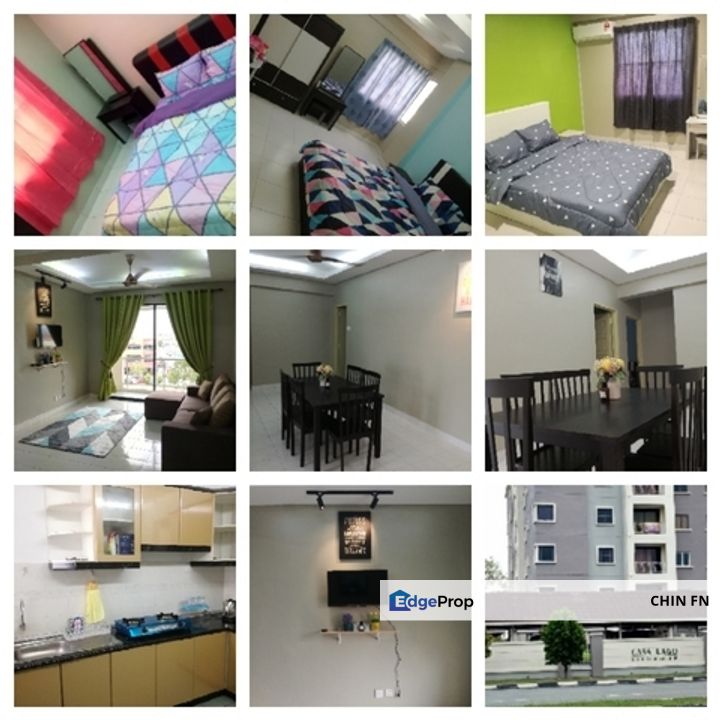 3 Bedroom Fully Furnish Casa Lago Condo for Sale Melaka Raya nr Admiral Residence Melaka, Melaka, Melaka Tengah