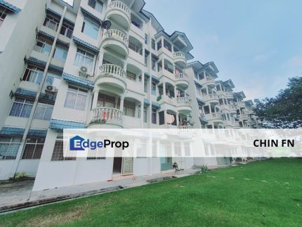 Ground Floor Best Price Cheng Ria Apartment for Sale Malim Jaya Batu Berendam Melaka, Melaka, Cheng