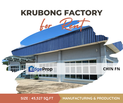Big Factory 45,000 sqft Manufacturing Production Perindustrian Krubong Melaka, Melaka, Krubong