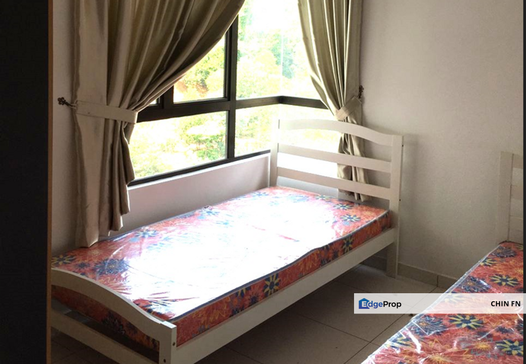 Fully Furnish 3 Room The Height Residence Bukit Beruang MMU UTeM Melaka, Melaka, Ayer Keroh