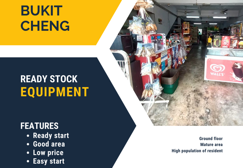 Ready Stock & Furniture Mini Market Ground Floor Shop Bukit Cheng