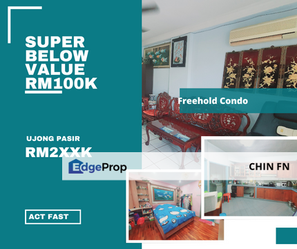 Super Below Value RM100K Corner Freehold Pasir Mutiara Ujong Pasir Melaka, Melaka, Melaka Tengah