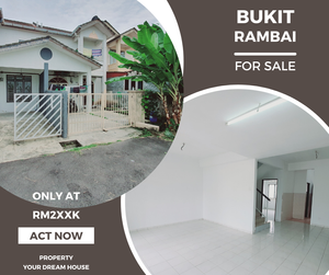 Harga Menarik Rumah Freehold 2 Storey Teres House for Sale Taman Ayer ...