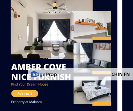 Super Nice Fully Furnish Amber Cove Residence Kota Lakasamana Melaka, Melaka, Klebang