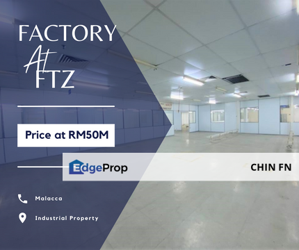 Super Big 97K sq,ft Factory Batu Berendam FTZ Industrial Melaka, Melaka, Batu Berendam