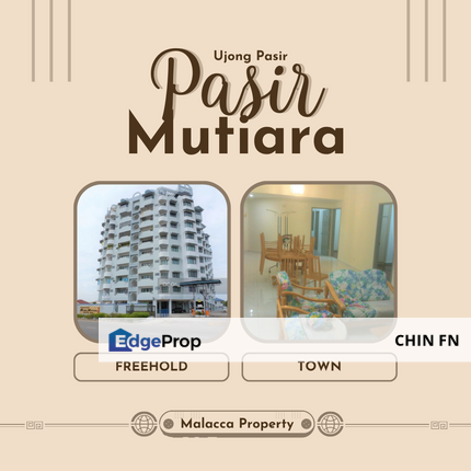 Big Szie Condo Freehold 3 Room 1166 sqft Pasir Mutiara Ujong Pasir Melaka, Melaka, Melaka Tengah