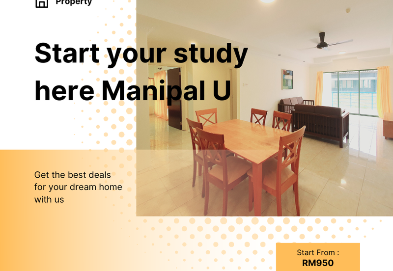 Good Price Ground Floor Fully Furnish Gold Coast Bukit Katil Manipal U Melaka