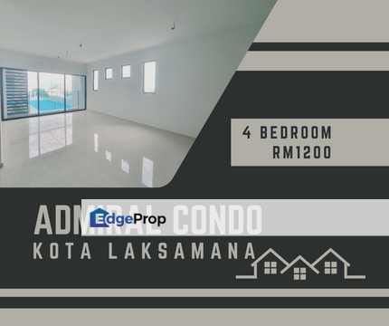 Corner 4 Bedroom Swimming Pool Admiral Residence Condo Kota Laksamana, Melaka, Melaka Raya