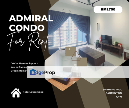 Fully Furnish Condo Swimming Pool Admiral Residence Badminton Kota Laksamana, Melaka, Melaka Raya