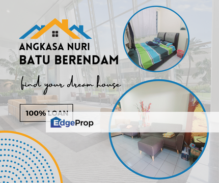 Extra 1 Floor 1 Sty Terrace House Angkasa Nuri CTRM Batu Berendam, Melaka, Batu Berendam